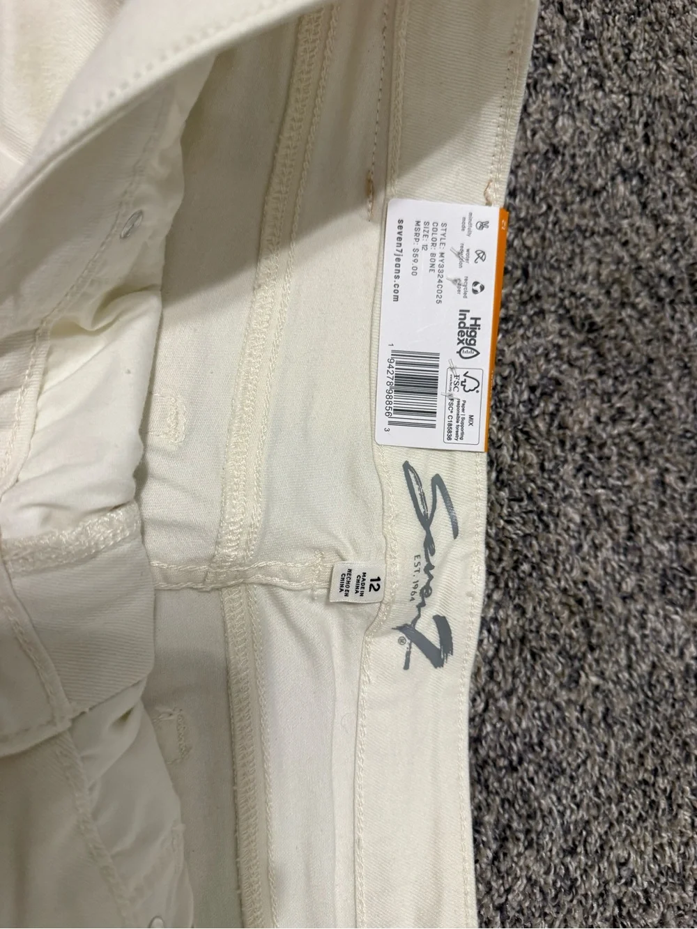 Seven7 casual cream
